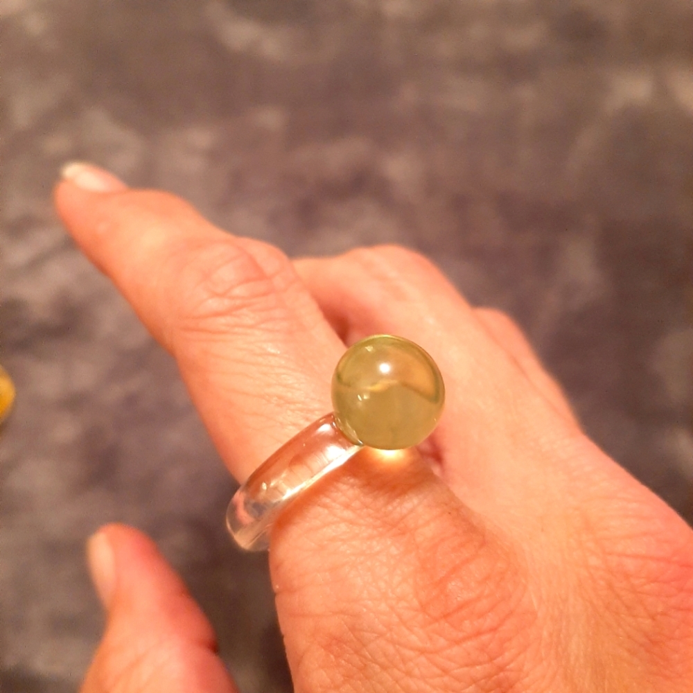 SIX Acrylic Rings 8/9 - Picture 6 of 9